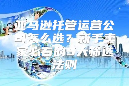 亚马逊托管运营公司怎么选？新手卖家必看的5大筛选法则
