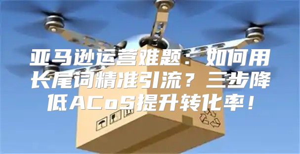 亚马逊运营难题：如何用长尾词精准引流？三步降低ACoS提升转化率！