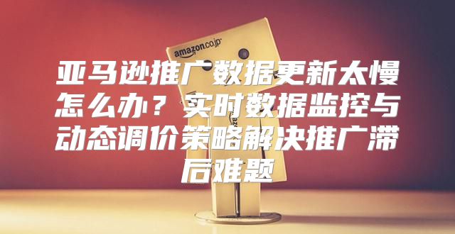 亚马逊推广数据更新太慢怎么办？实时数据监控与动态调价策略解决推广滞后难题