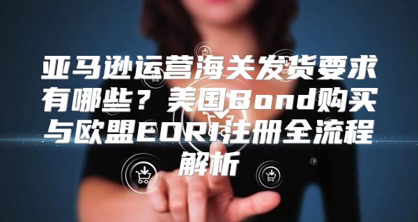 亚马逊运营海关发货要求有哪些？美国Bond购买与欧盟EORI注册全流程解析