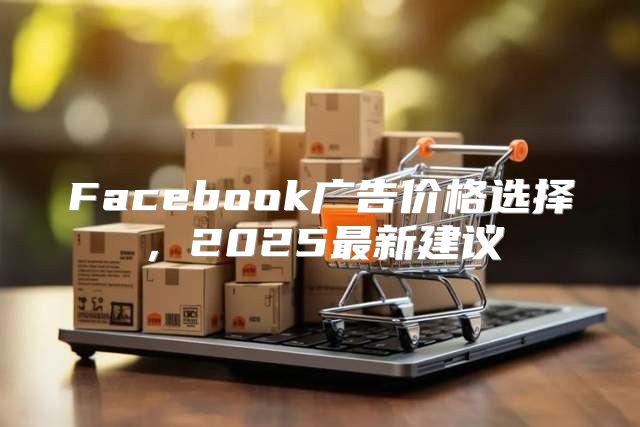 Facebook广告价格选择，2025最新建议