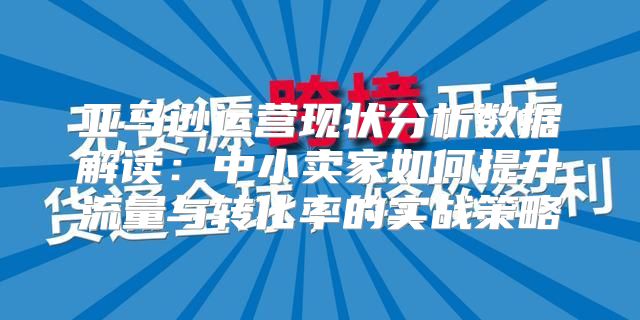 亚马逊运营现状分析数据解读：中小卖家如何提升流量与转化率的实战策略