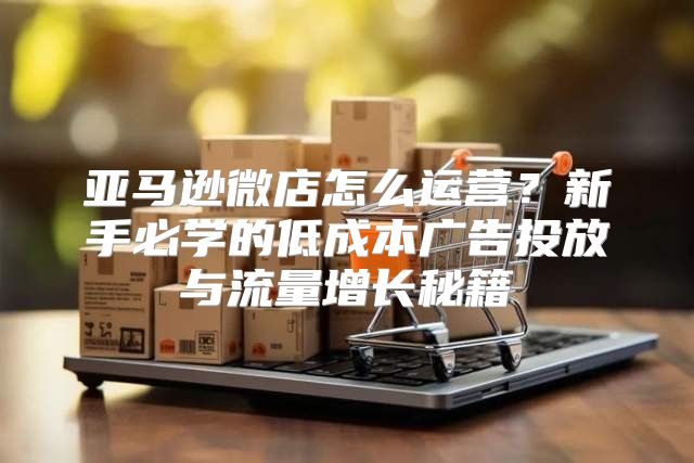 亚马逊微店怎么运营？新手必学的低成本广告投放与流量增长秘籍