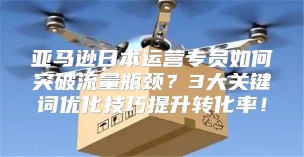 亚马逊日本运营专员如何突破流量瓶颈？3大关键词优化技巧提升转化率！