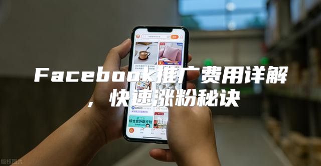 Facebook推广费用详解，快速涨粉秘诀