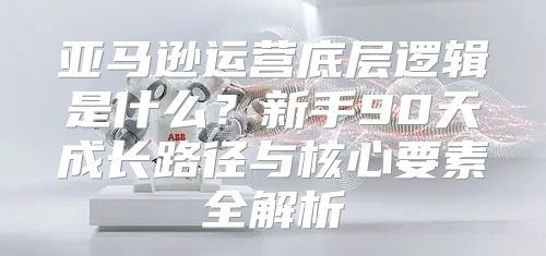 亚马逊运营底层逻辑是什么？新手90天成长路径与核心要素全解析