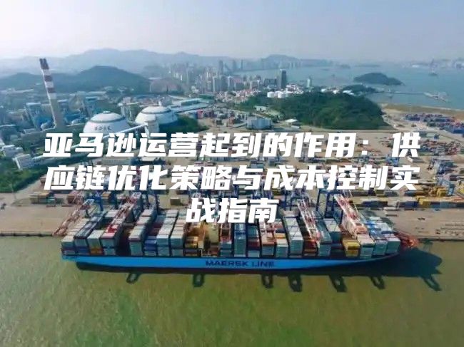 亚马逊运营起到的作用：供应链优化策略与成本控制实战指南