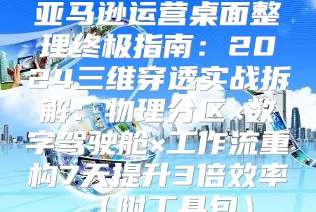 亚马逊运营桌面整理终极指南：2024三维穿透实战拆解：物理分区×数字驾驶舱×工作流重构7天提升3倍效率（附工具包）