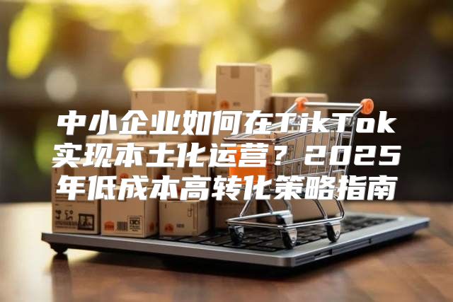 中小企业如何在TikTok实现本土化运营？2025年低成本高转化策略指南
