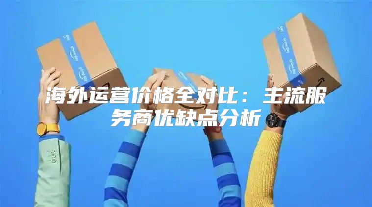 海外运营价格全对比：主流服务商优缺点分析