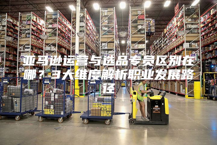 亚马逊运营与选品专员区别在哪？3大维度解析职业发展路径