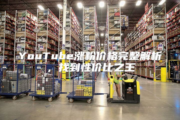 YouTube涨粉价格完整解析，找到性价比之王